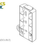 RacksBrax XD Hitch 9000 låsbart markisfäste - Double - snabbfäste RACKSBRAX har alla produkter för att snabbt och enkelt montera din markis på bilen. Eller förvara den på väggen, eller byta ut den mot något annat!